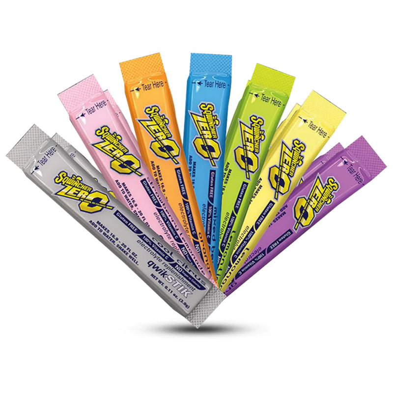 Sqwincher Qwik Stiks Mixed Flavours (Pack of 50)
