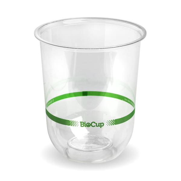 BioPak 250ml Clear Tumbler Biocup - (Pack of 1000)
