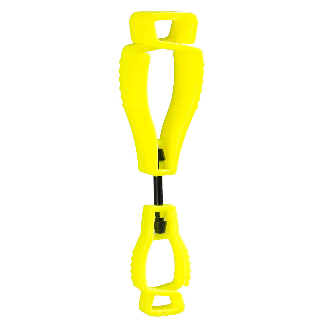 PORTWEST Metal Free Glove Clip Yellow - A002 - (Pack of 40)