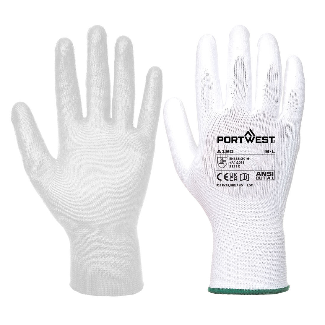PORTWEST PU Palm Glove Black - A120