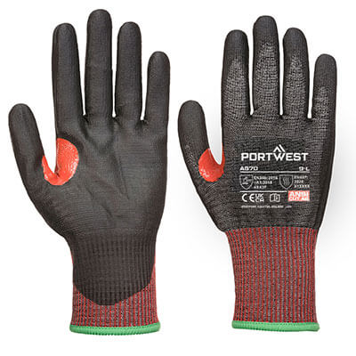 PORTWEST CS Cut F13 PU Glove Black - A670