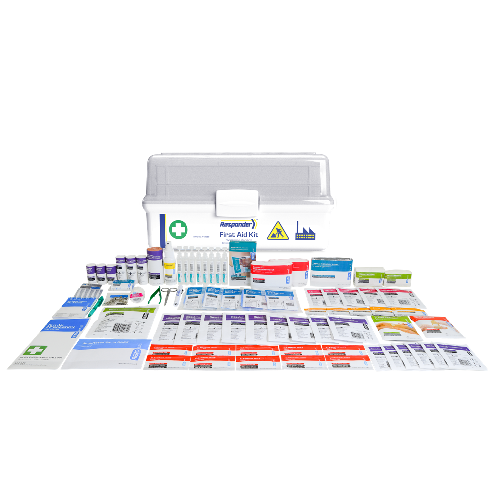 RESPONDER 4 Series Plastic Tacklebox First Aid Kit