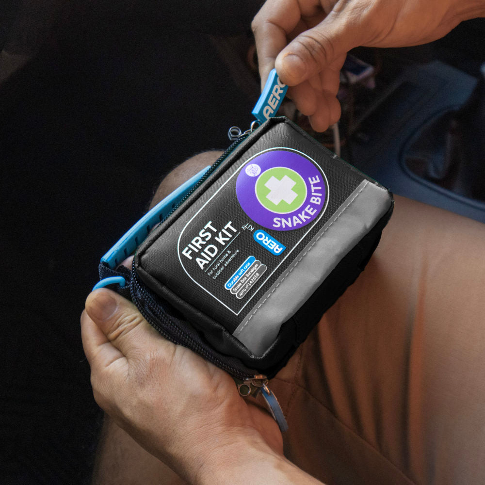 AEROKIT Snake Bite First Aid Kit Softpack Black