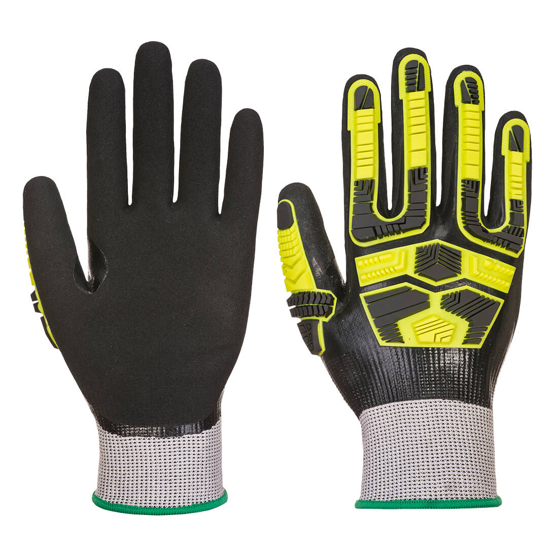 PORTWEST Waterproof HR Cut Impact Glove Grey/Black - AP55