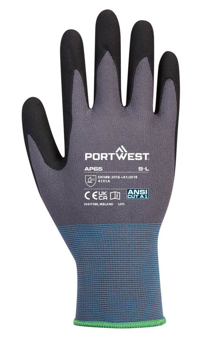 PORTWEST NPR Pro Nitrile Foam Black/Grey