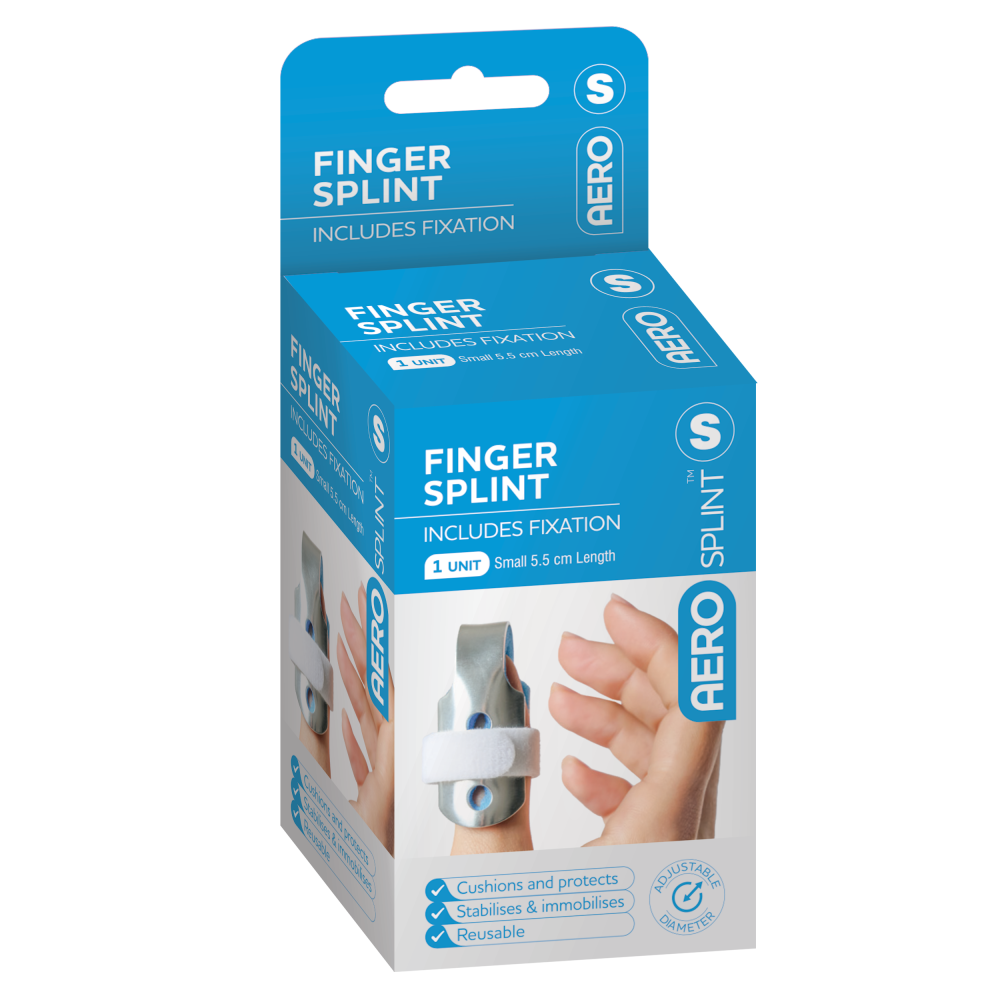 AEROSPLINT Finger Splint (Small) 5.5 x 3.5 x 3.5cm