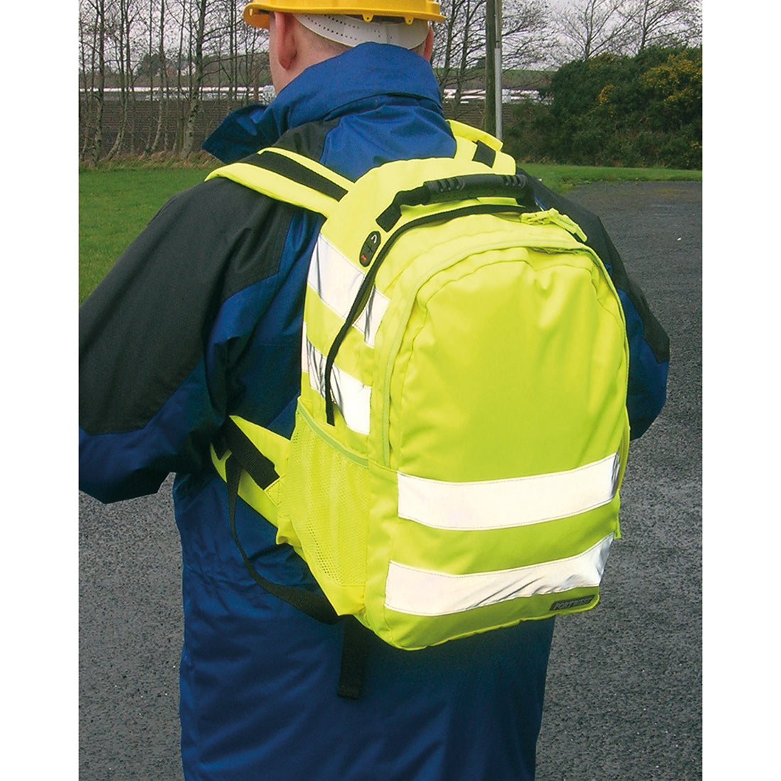 PORTWEST Hi-Vis Backpack - B905