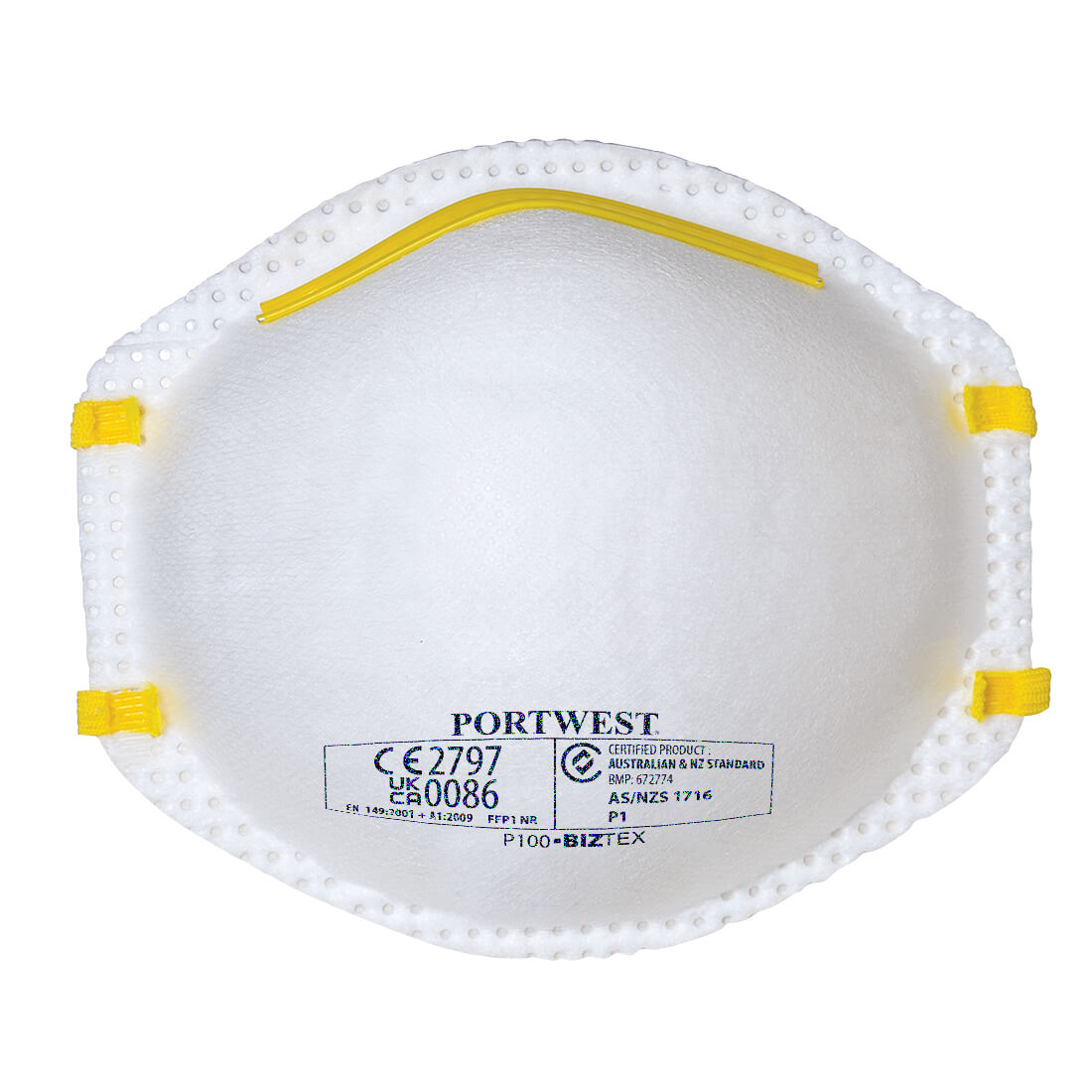 PORTWEST P100 - FFP1 Dust Mist Respirator (Pk20) White