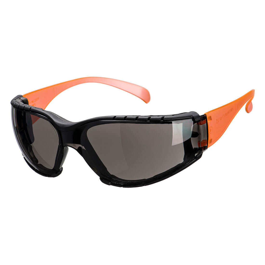 PORTWEST Wrap Around Plus Safety Glasses Amber - PS32