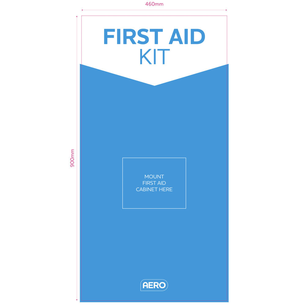 AERO First Aid Station (Poly Sign)