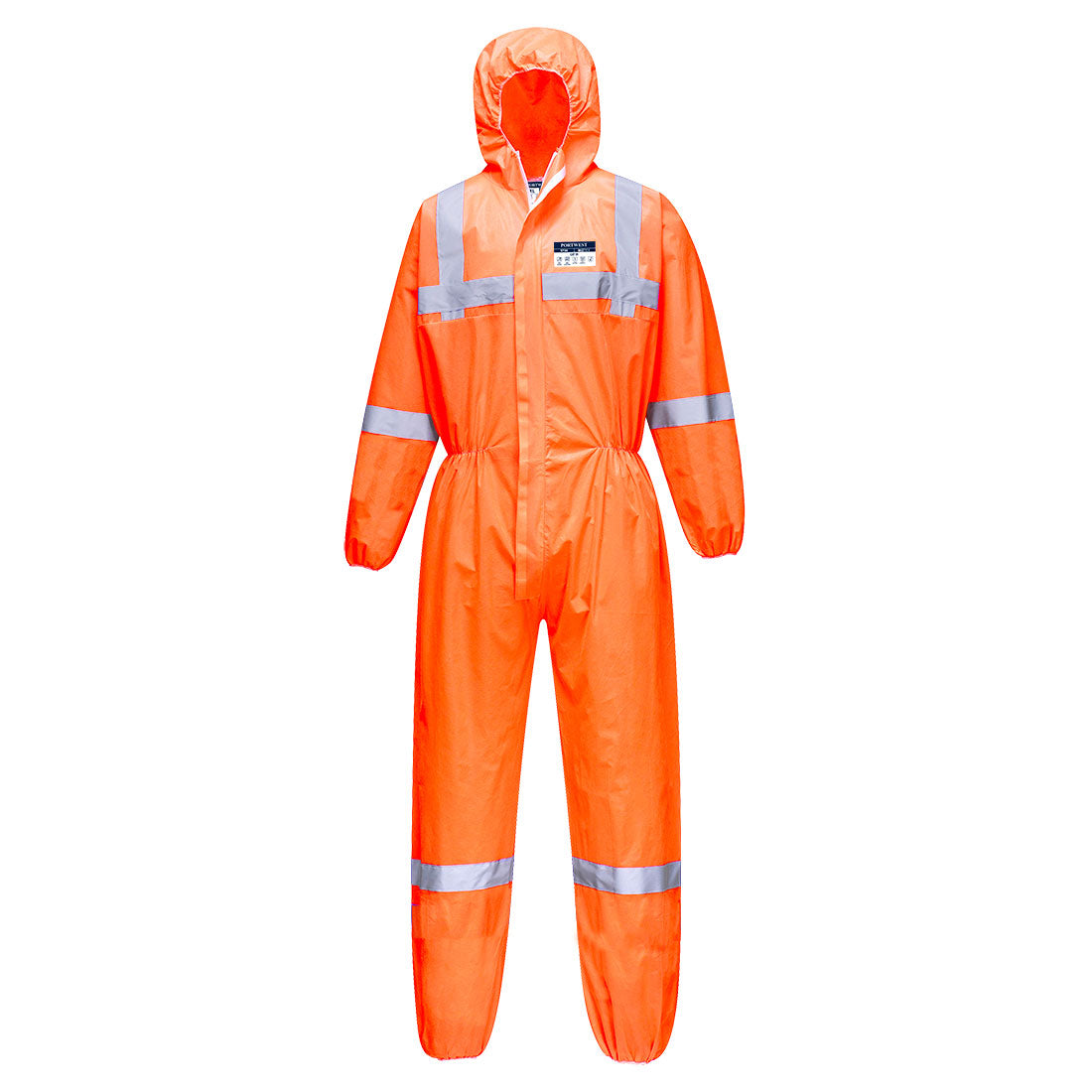 PORTWEST BizTex SMS Coverall Type 5/6 (Pk50) Orange - ST36