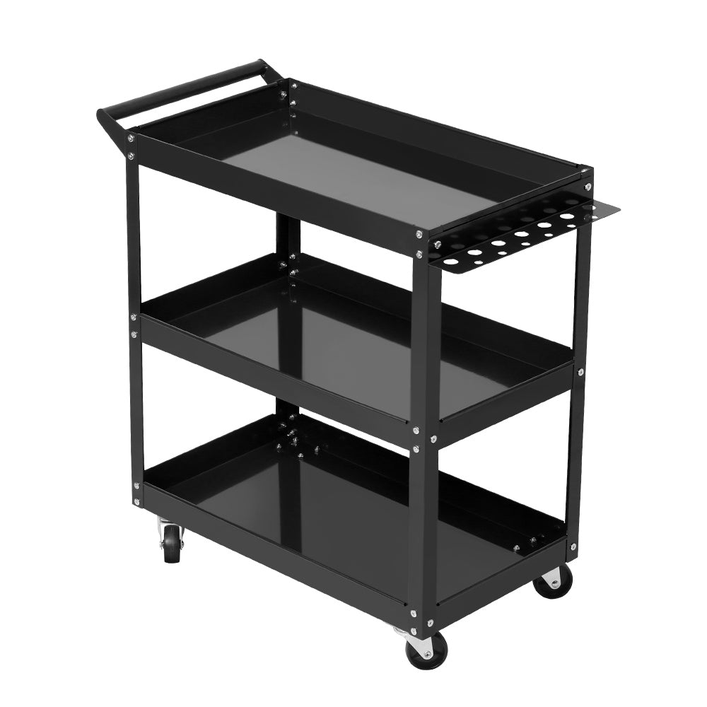 Giantz 3-Tier Tool Cart Trolley – Black