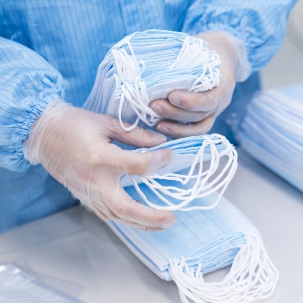 Level 3 3-ply Surgical Face Mask - Blue | Australian Made