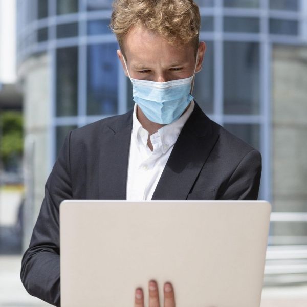 Level 3 3-ply Surgical Face Mask - Blue | Australian Made