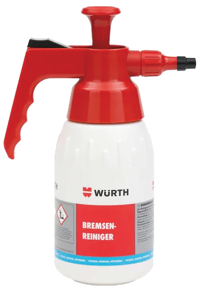 Wurth Brake Cleaner Specific Pump Spray Bottle Unfilled 1L