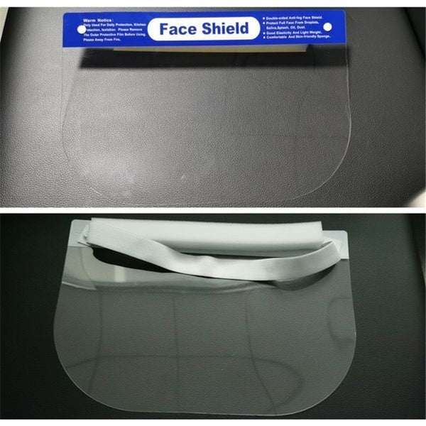 12x Safety Full Face Shield Clear Visor - 32 x 22cm