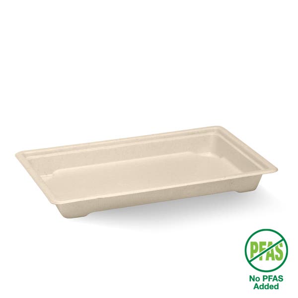 BioPak Large Plant Fibre Sushi Tray - (Pack of 600)