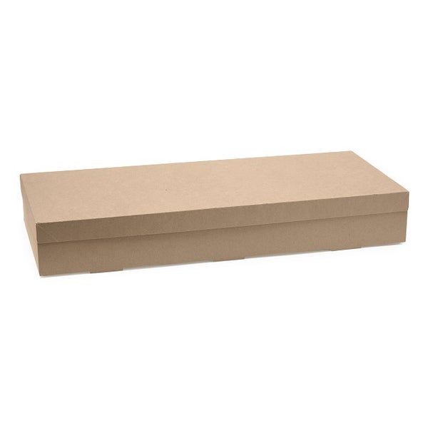 BioPak Large BioBoard Catering Tray Base - (Pack of 50)