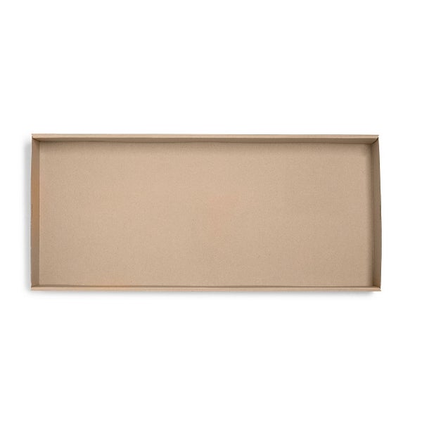 BioPak Large BioBoard Catering Tray Base - (Pack of 50)