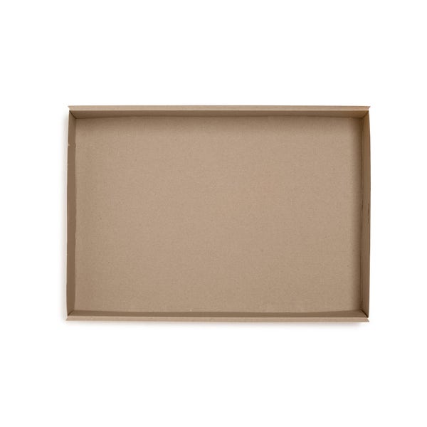 BioPak Medium BioBoard Catering Tray Base - (Pack of 100)