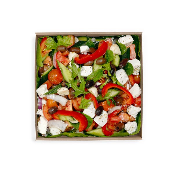 BioPak Small BioBoard Catering Tray Base - (Pack of 100)