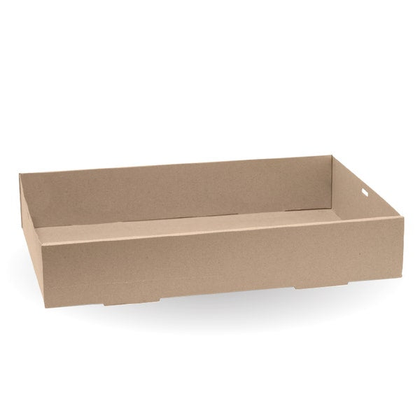 BioPak Extra Large BioBoard Catering Tray Base - (Pack of 50)