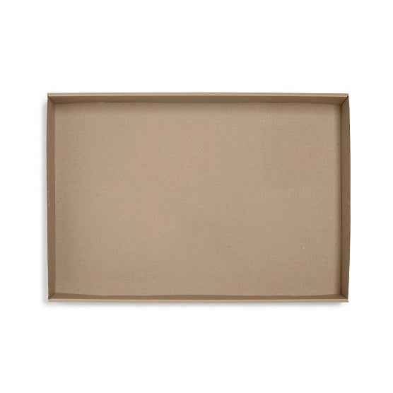 BioPak Extra Large BioBoard Catering Tray Base - (Pack of 50)