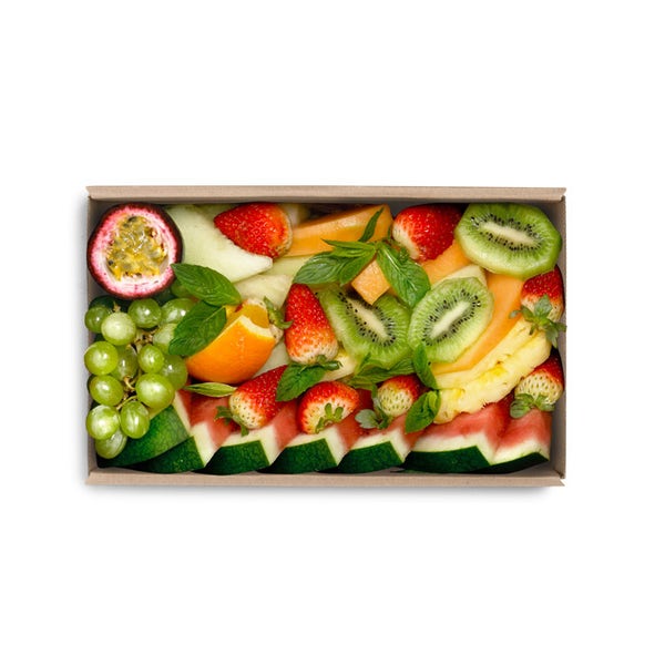 BioPak Extra Small BioBoard Catering Tray Base - (Pack of 100)