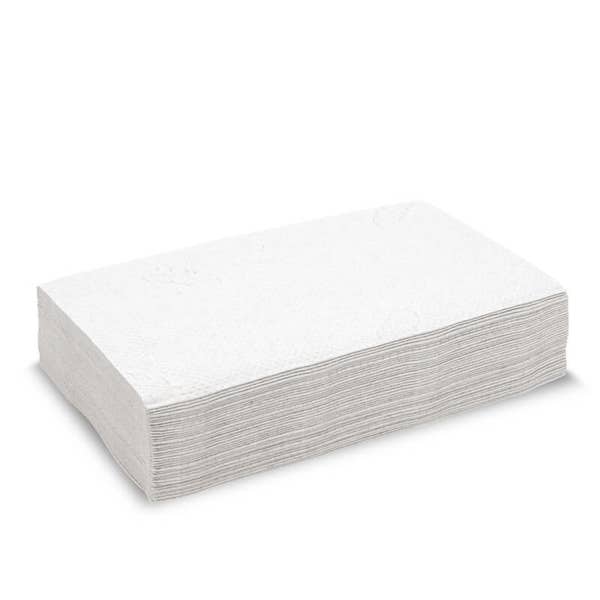 BioPak Single Saver 2-Ply Quilted White BioDispenser Napkin - (Pack of 6000)