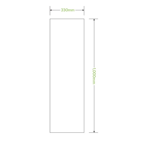 BioPak Knock Tube Bioplastic Liner - (Pack of 500)