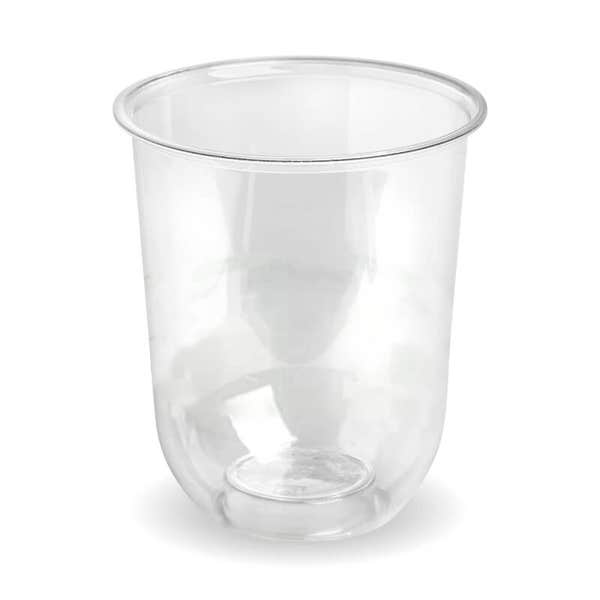 BioPak 250ml Clear Unbranded Tumbler Biocup - (Pack of 1000)