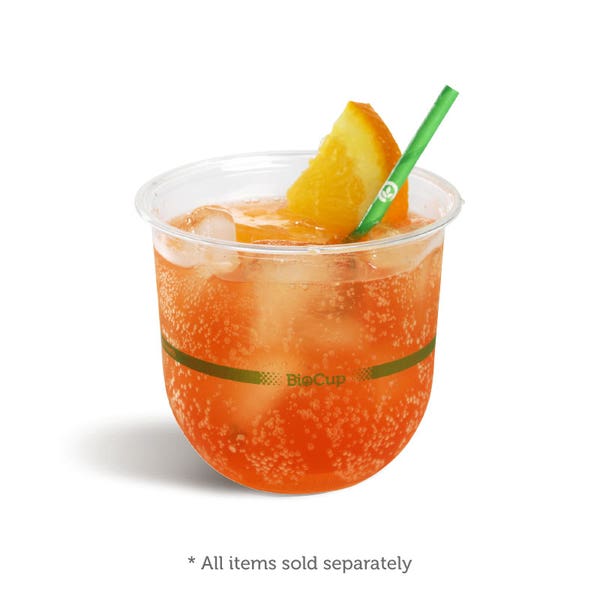 BioPak 360ml Clear Tumbler Biocup - (Pack of 1000)