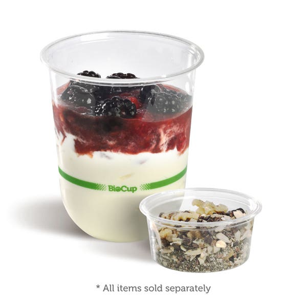 BioPak 500ml Clear Tumbler BioCup - (Pack of 1000)