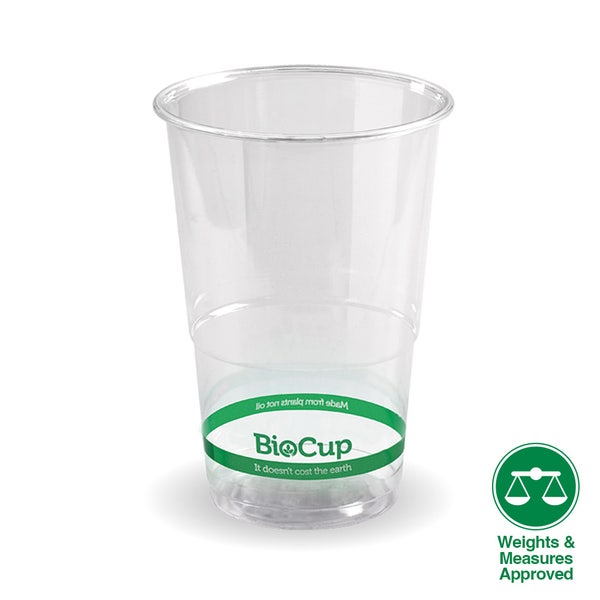 BioPak 280ml Clear BioCup - (Pack of 2000)