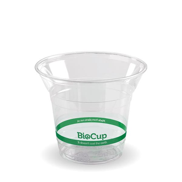 BioPak 300ml Clear BioCup - (Pack of 1000)
