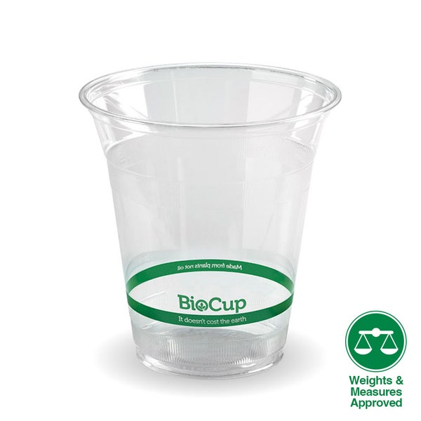 BioPak 360ml Clear BioCup - (Pack of 1000)