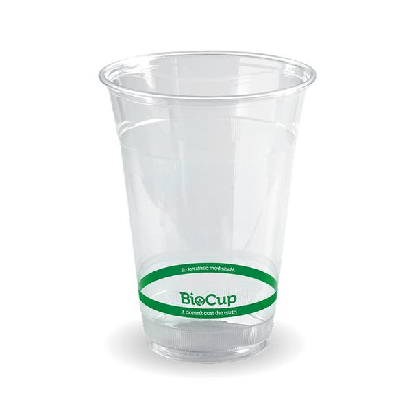 BioPak 500ml Clear BioCup - (Pack of 1000)