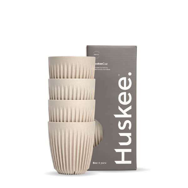 8oz Natural HuskeeCup Bulk (x48)