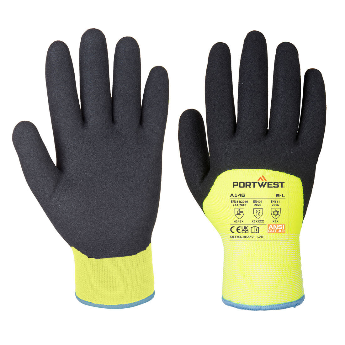 PORTWEST Arctic Winter Glove Yellow - A146