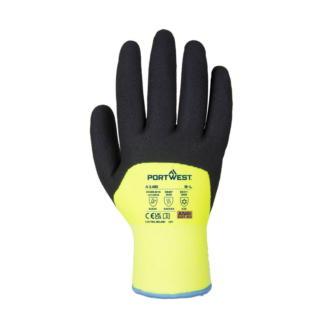 PORTWEST Arctic Winter Glove Yellow - A146