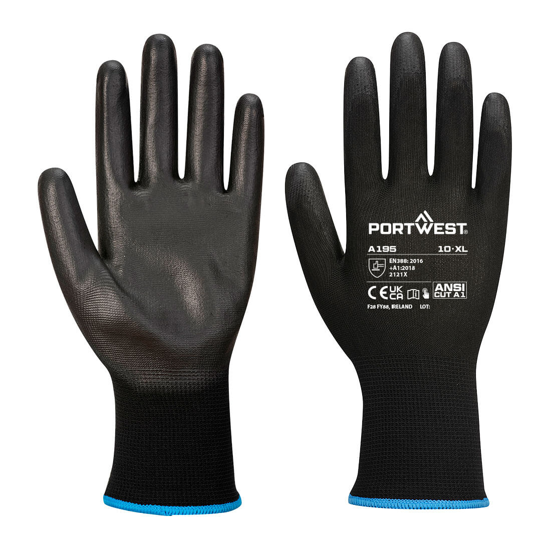 PORTWEST Touchscreen Glove PU - A195