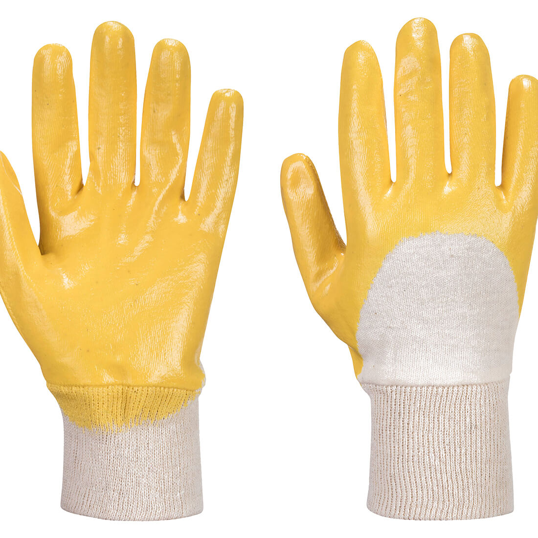 PORTWEST Nitrile Light Knit-wrist Glove Yellow - A330