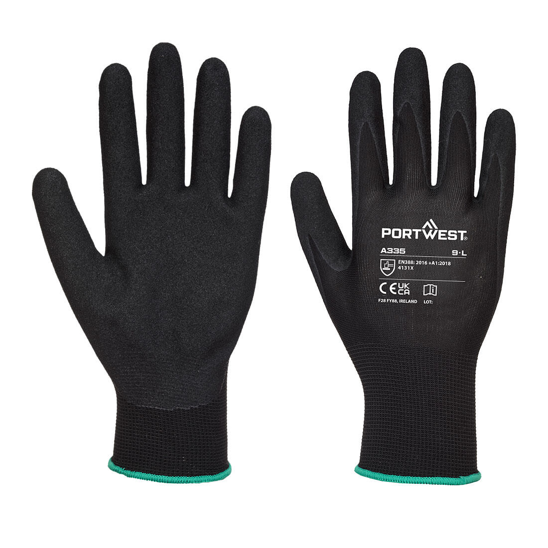 PORTWEST Dermi-Grip NPR15 Nitrile Sandy Glove - A335