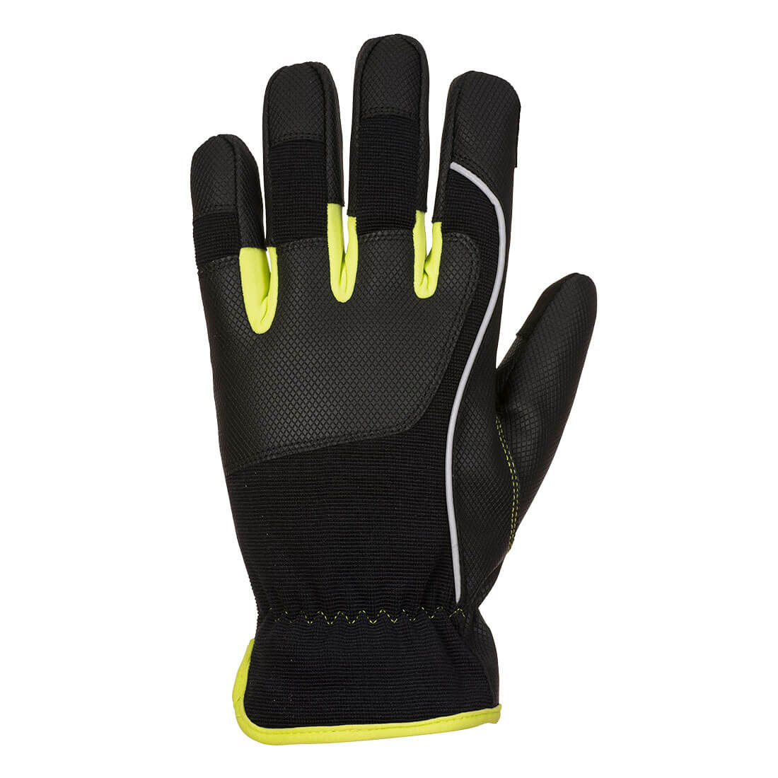 PORTWEST PW3 Tradesman Glove Black/Yellow - A771