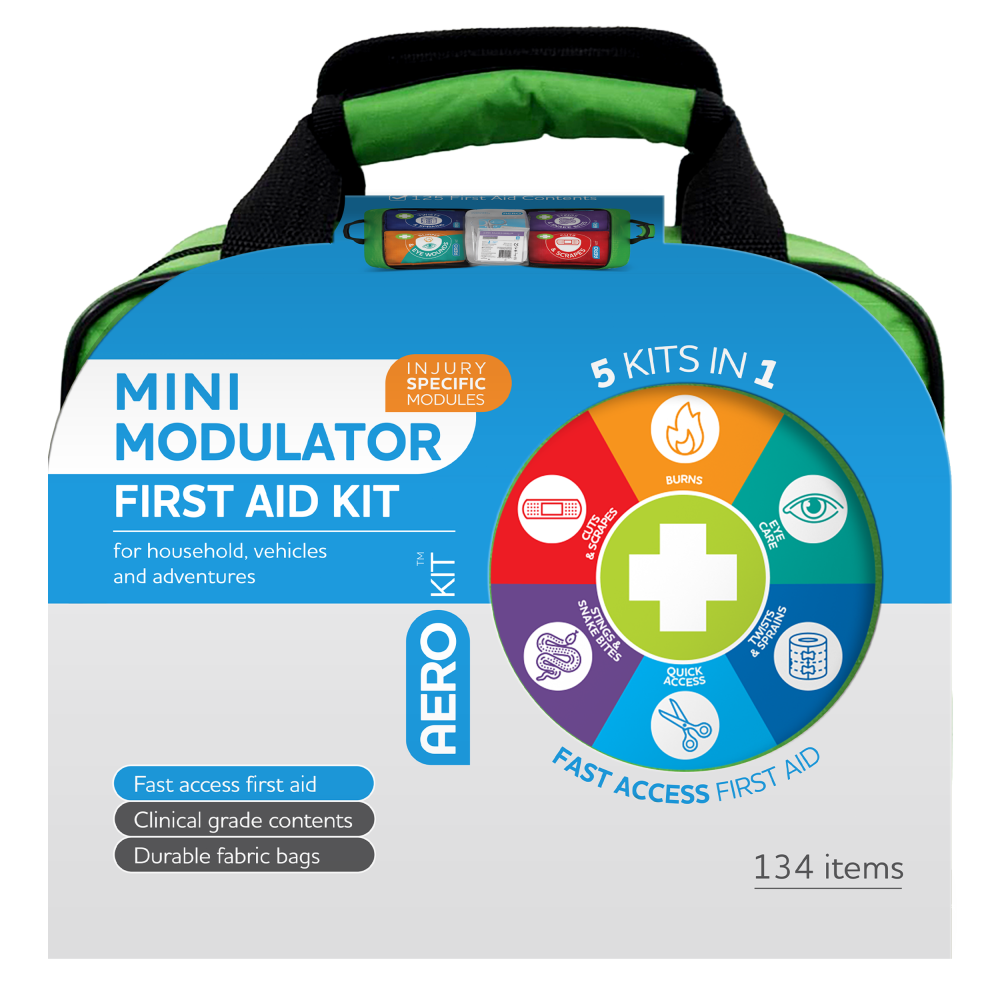 AEROKIT 3 Series Modular Mini Softpack First Aid Kit