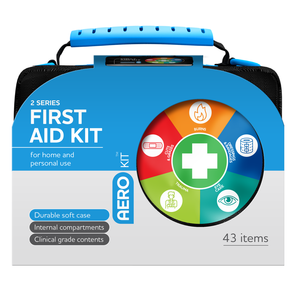 AEROKIT 2 Series First Aid Kit Softpack Black