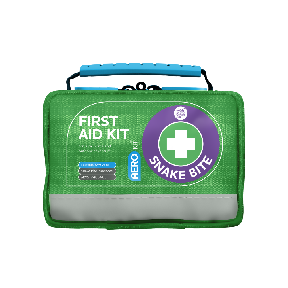 AEROKIT Snake Bite First Aid Kit Softpack Green