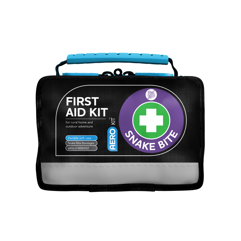 AEROKIT Snake Bite First Aid Kit Softpack Black