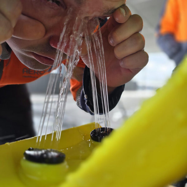 AERO WASH Gravity Eyewash Station 30L