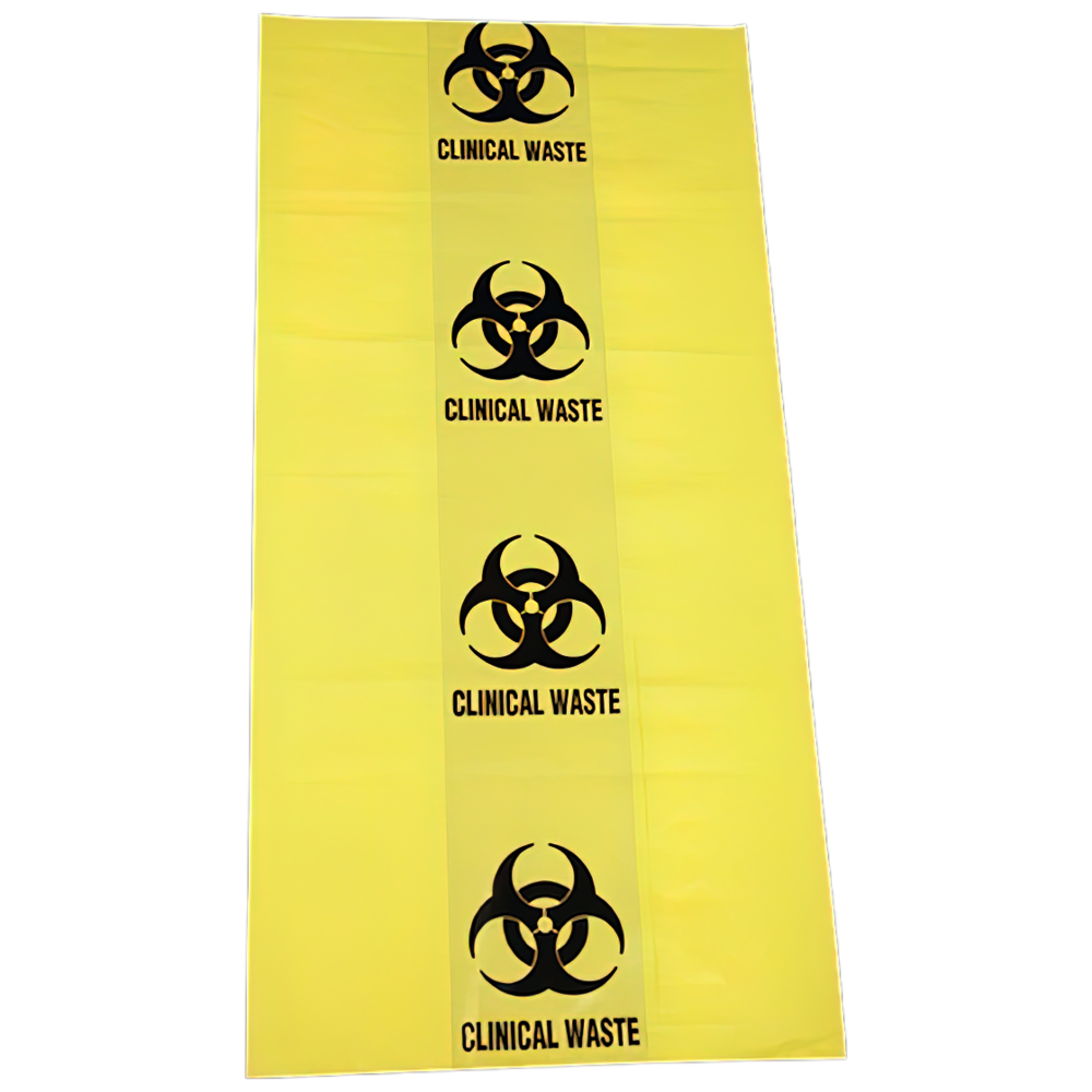 AEROHAZARD Biohazard Clinical Waste Bag 10L – 40um (350 x 470mm) - (Pack of 100)